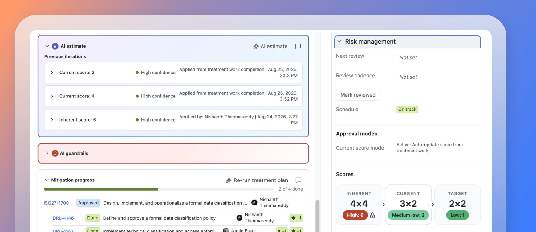 Connect risk treatment to Jira work