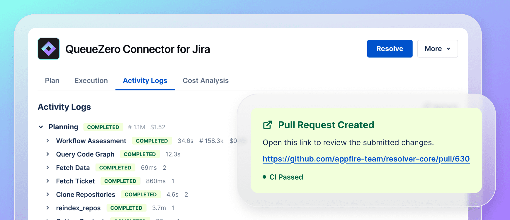 Resolve issues without leaving Jira