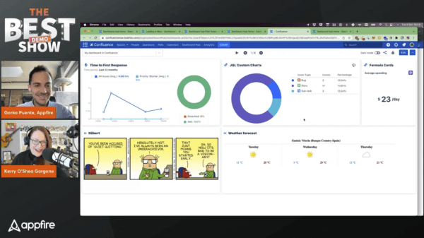 appfire-best-demo-show-e6-gorka-puente-dashboard-hub-confluence