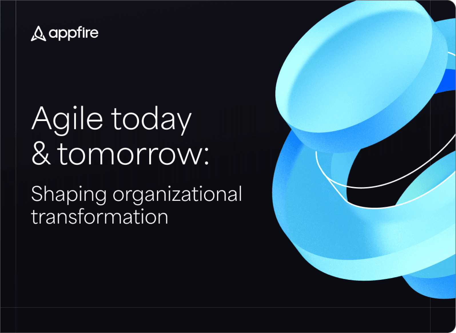 agile report cover landscape