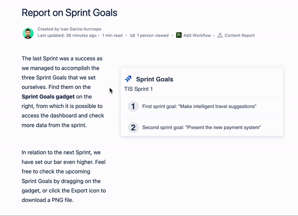 report-sprint-goals