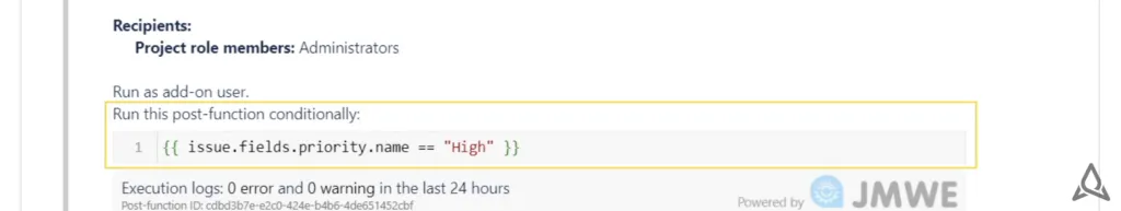 Conditional execution