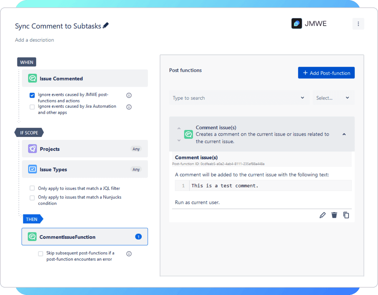 Screenshot of jmwe product chat page, showing a form and messaging layout.