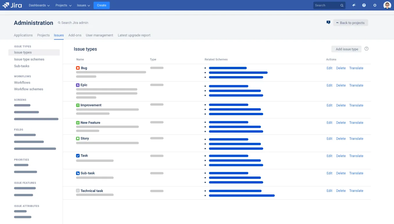 Workflows in Jira Administration