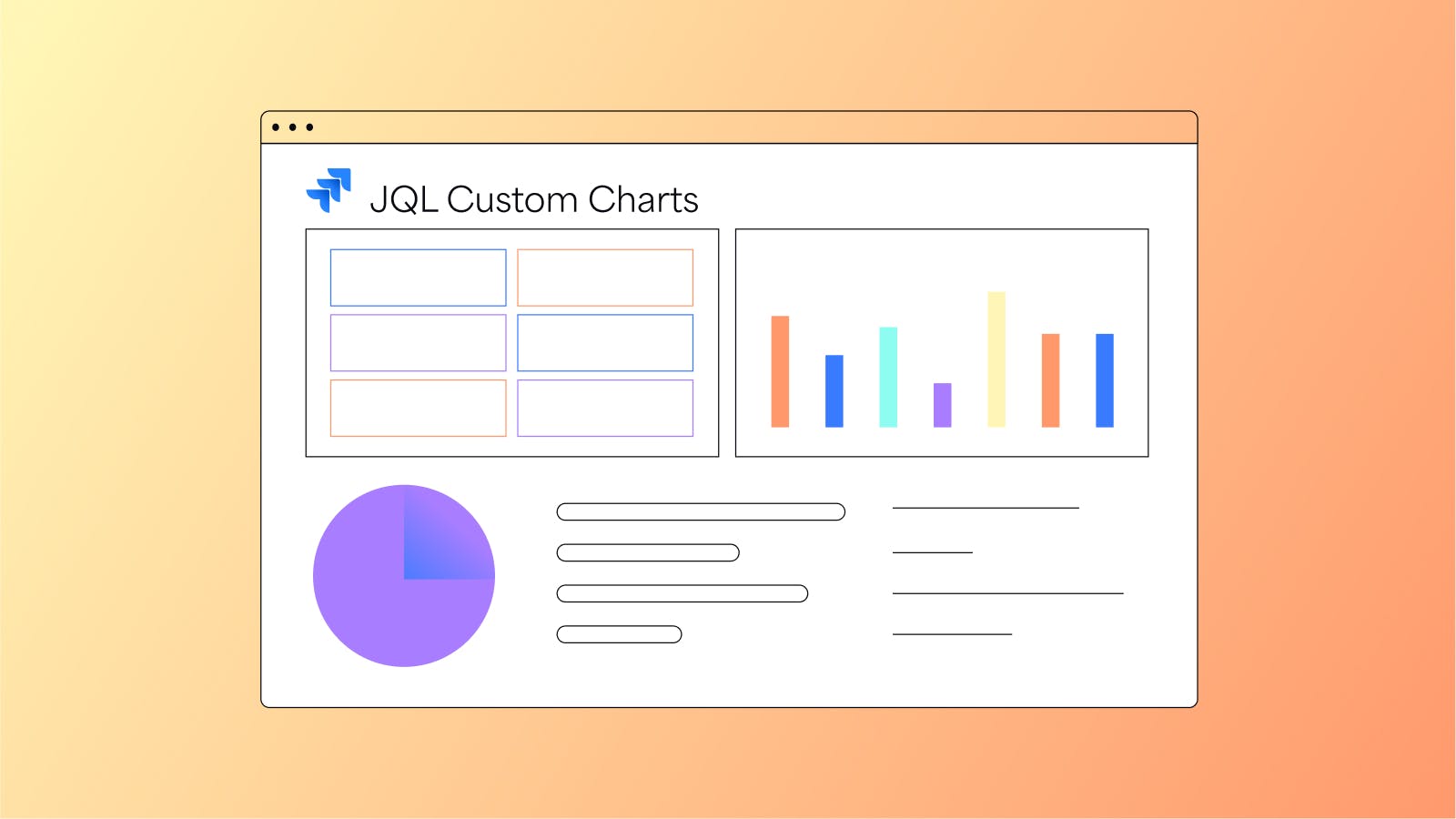JQL Custom charts gadget graphic