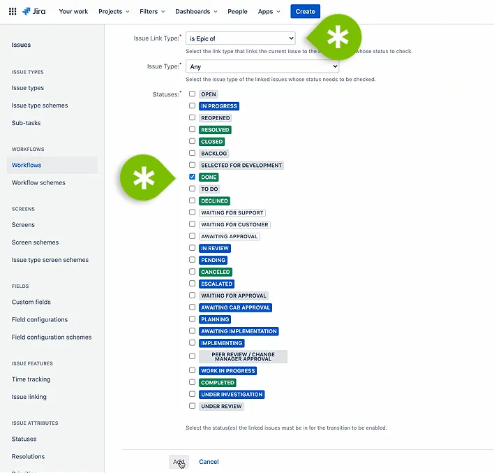 Workflow Issues