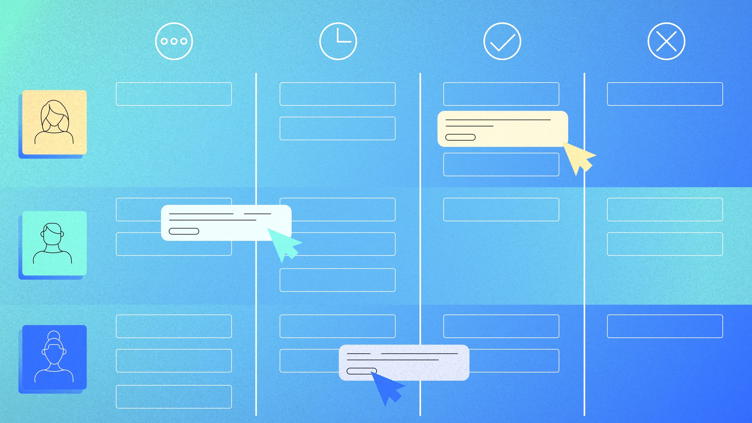 Artistic rendering of adjusting swimlanes in Jira to work better for you, your team, and company.