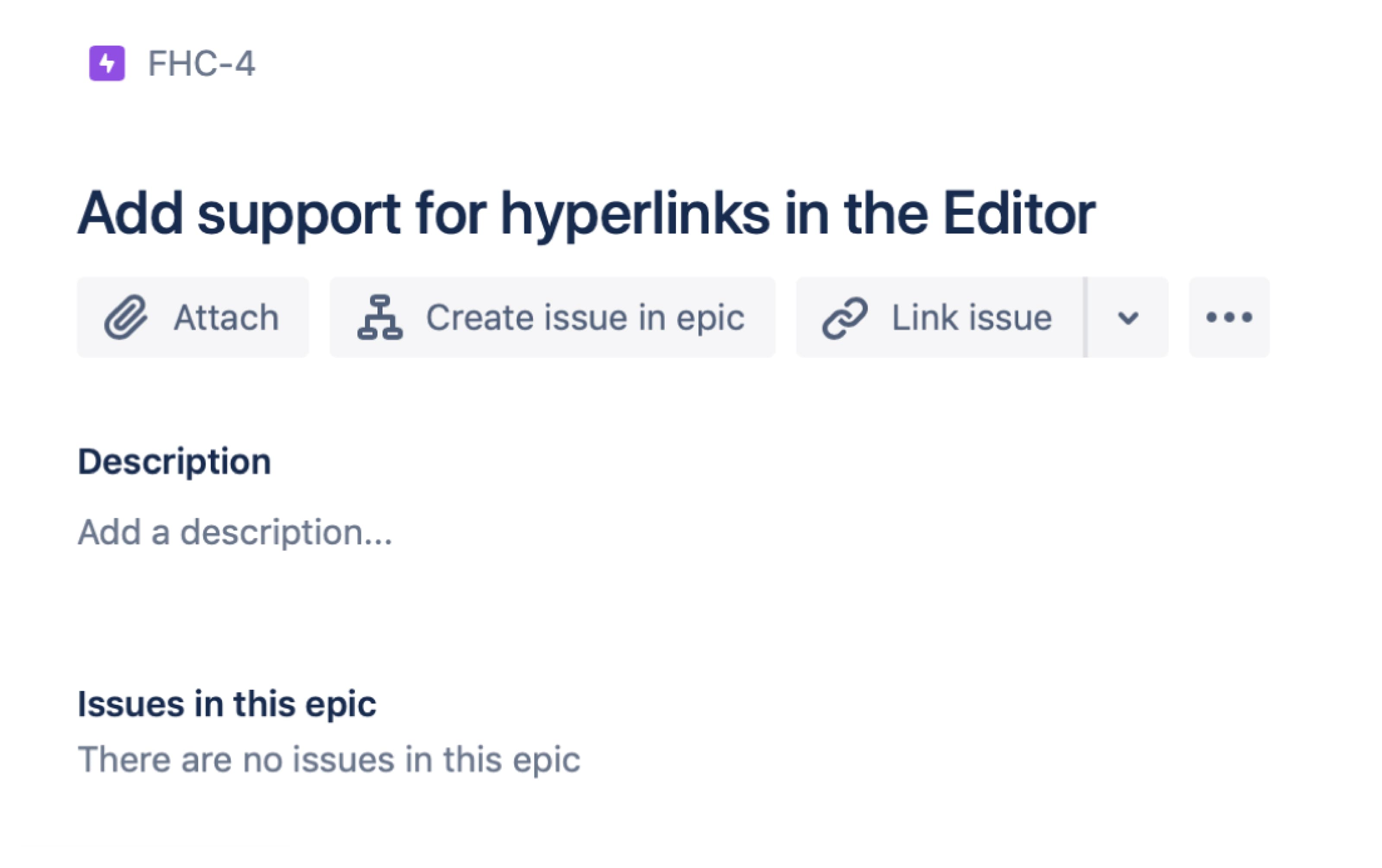 Add support for hyperlinks in the editor