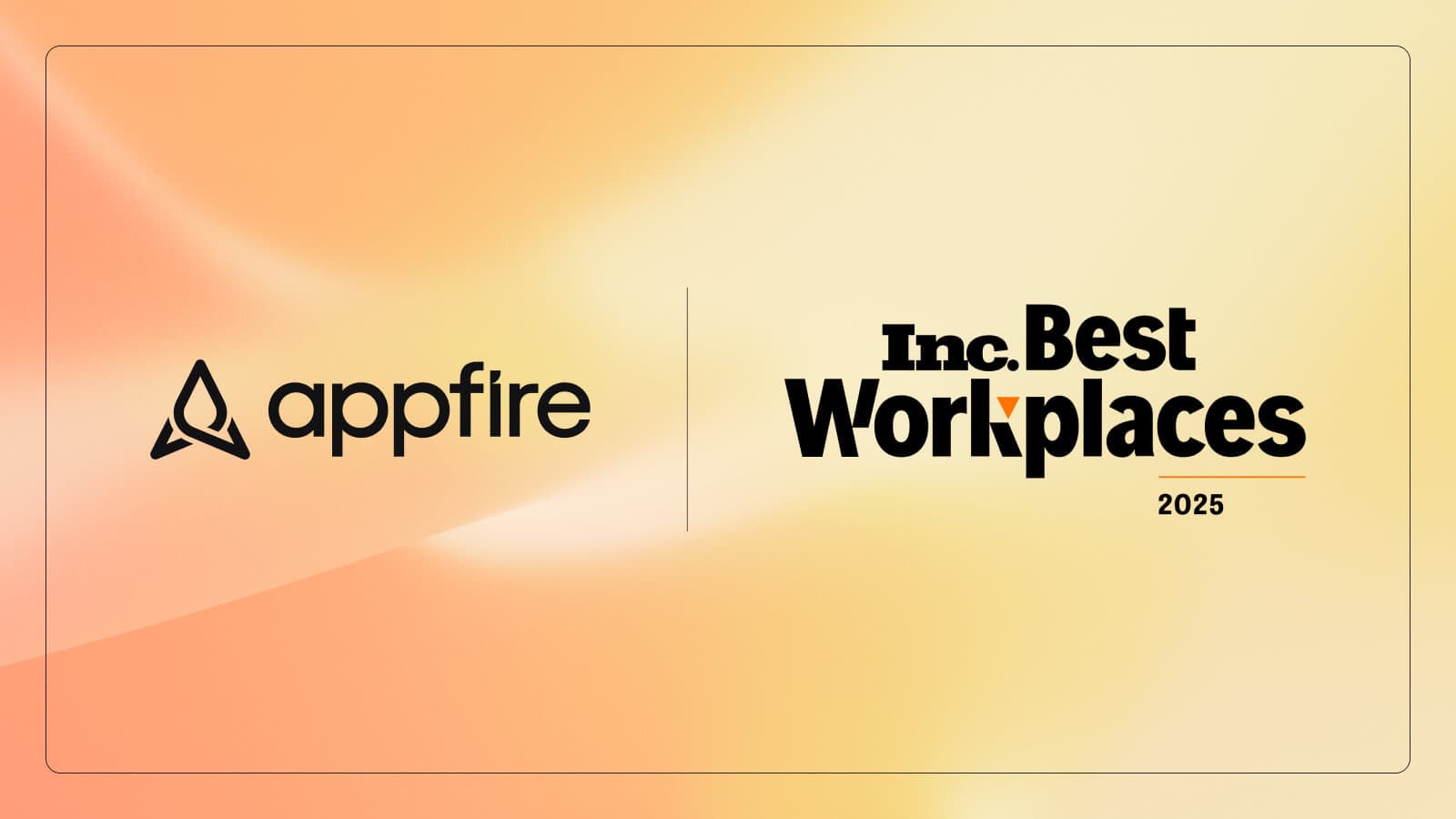 Appfire recognized by Inc. as one of the Best Workplaces for 2025