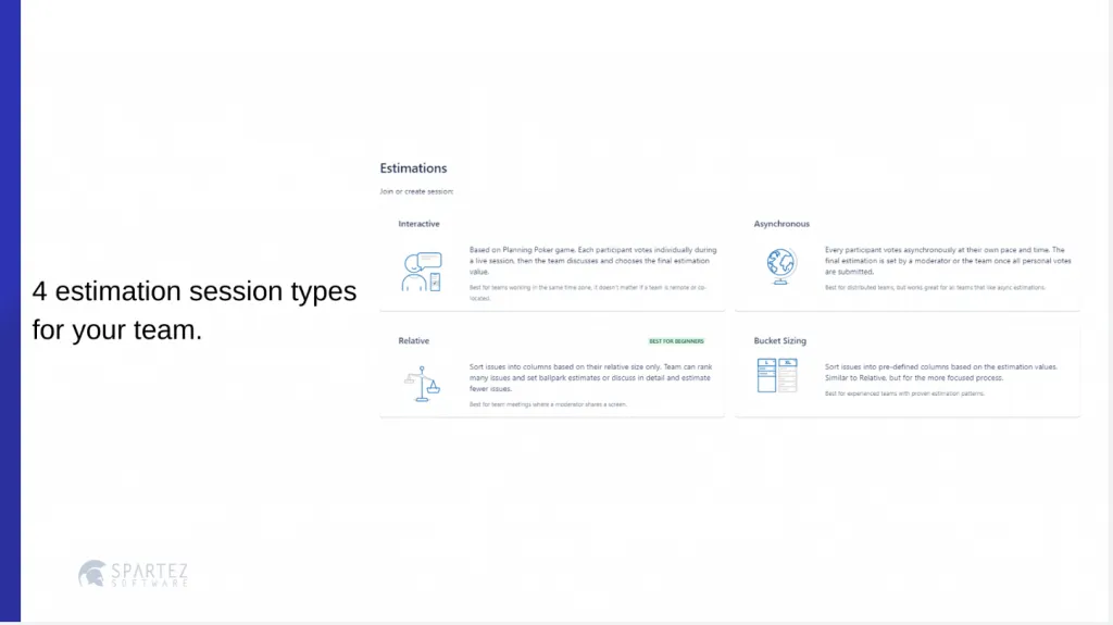 Four estimation session types for your team