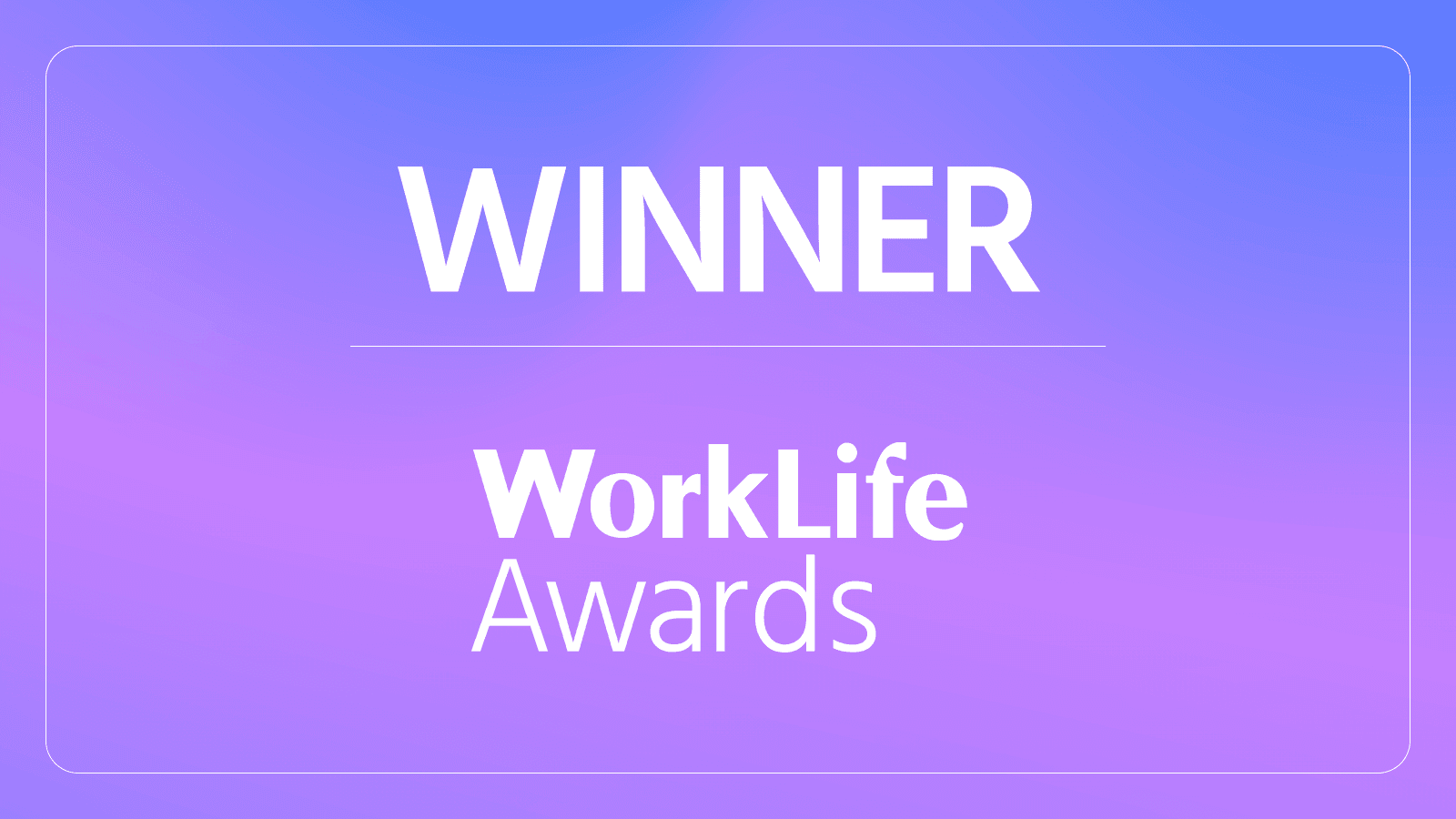 Appfire WorkLife award winner