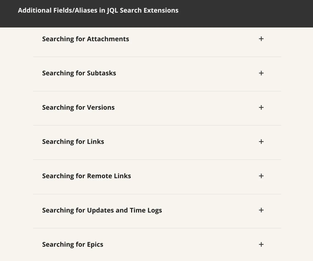 Additional Fields/Aliases in JQL Search Extensions