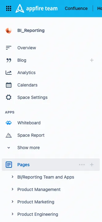 Appfire team sidebar