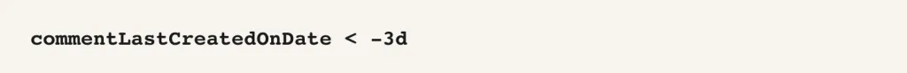 Advance JQL query filters