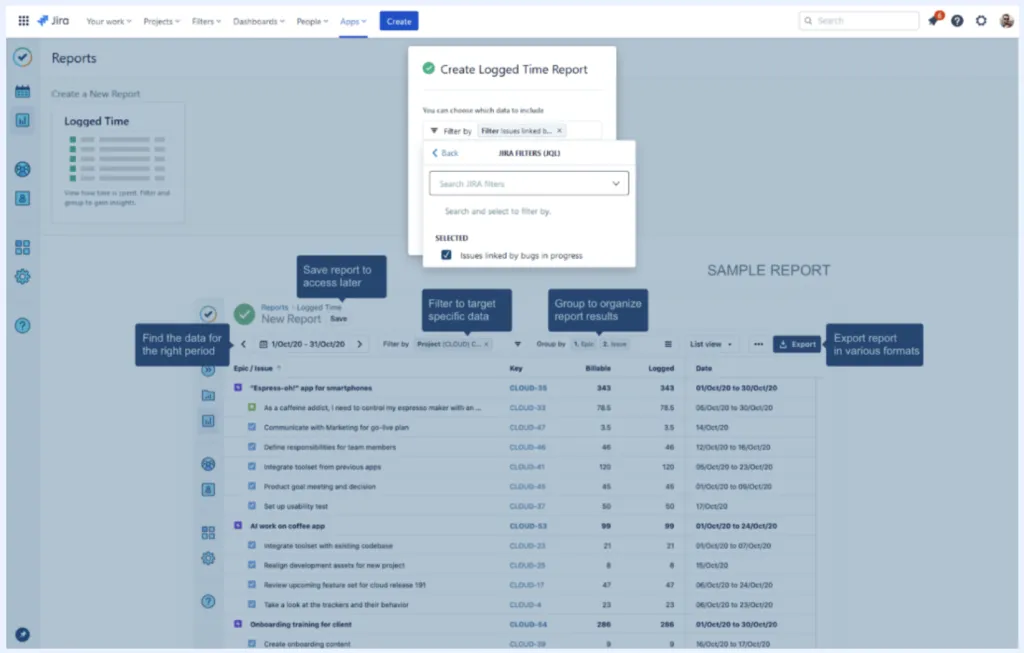 Tempo Dashboard