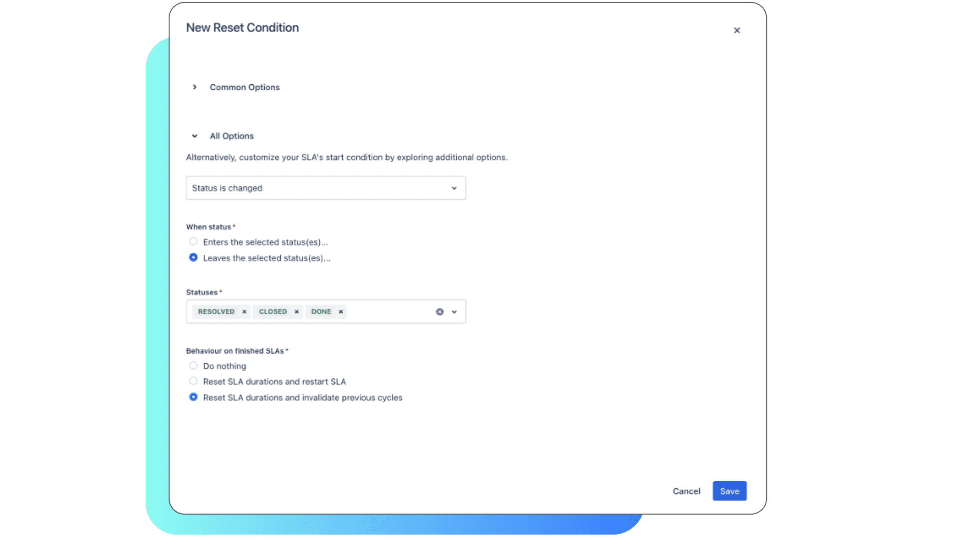 Time to SLA Feature 3