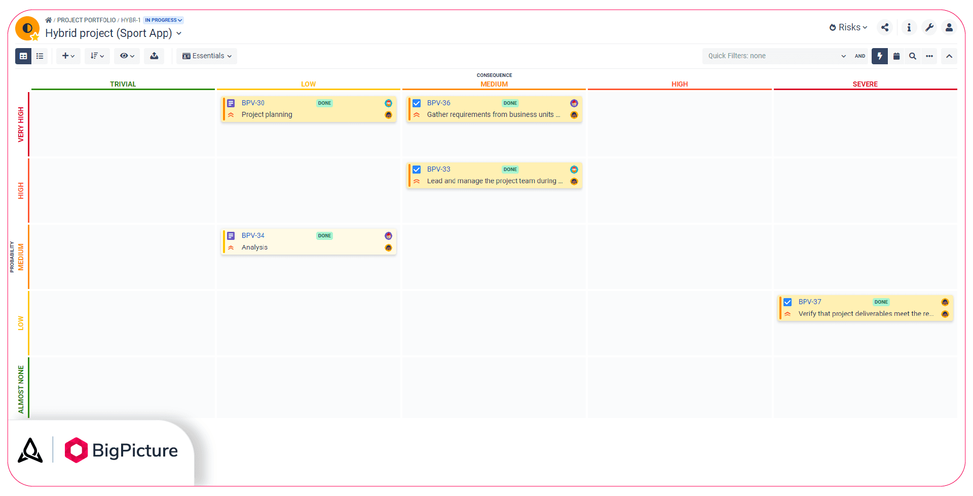 Risks module bigpicture