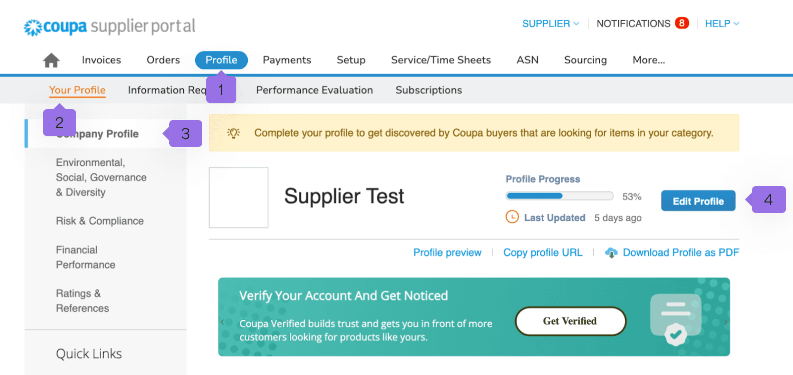 Appfire billing setup, second step showing billing information entry form