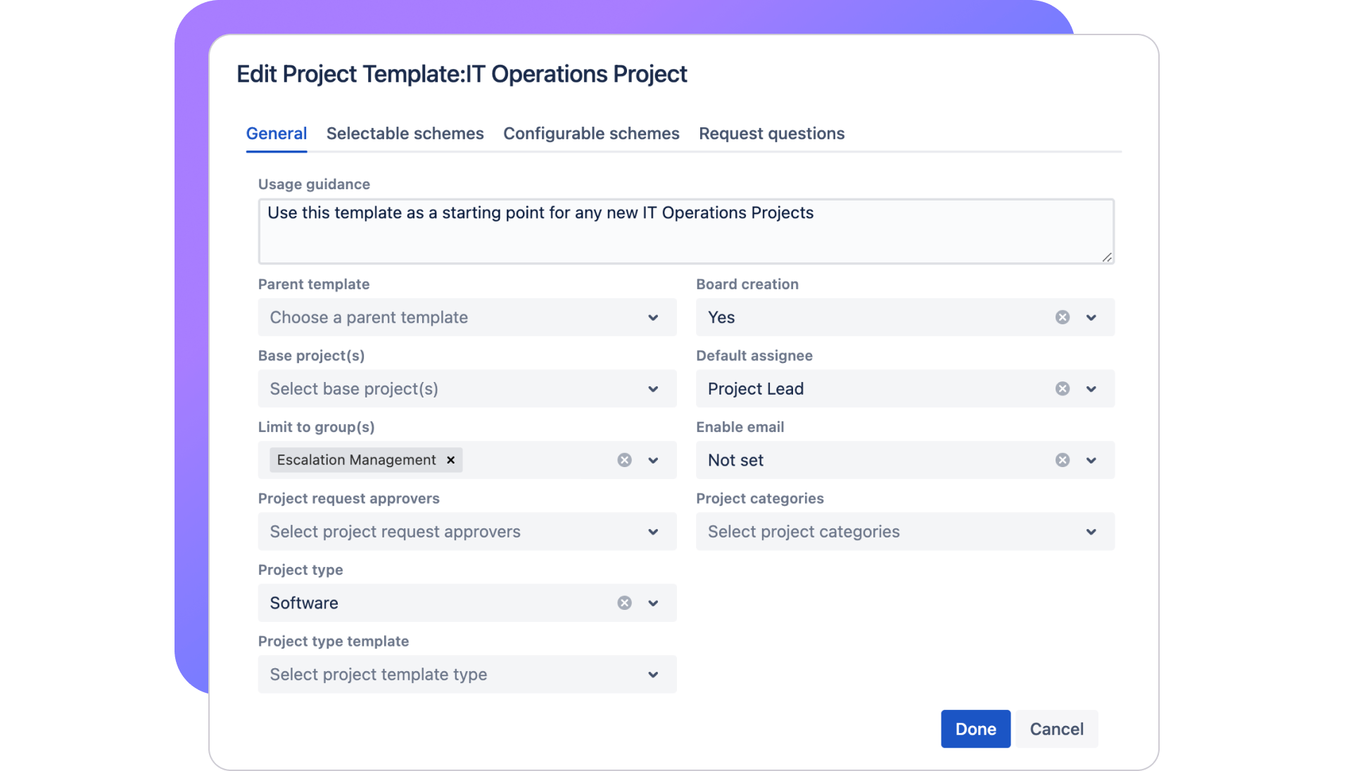 Delegated Project Creator Feature 1