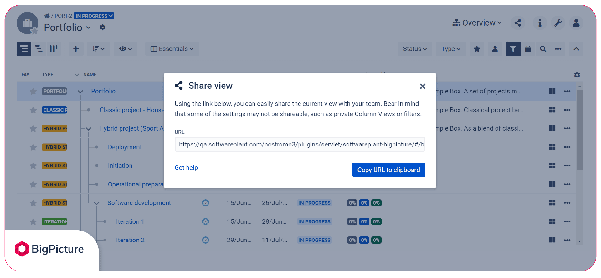 7-Jira-portfolio-plugin-BigPicture-share-view.png