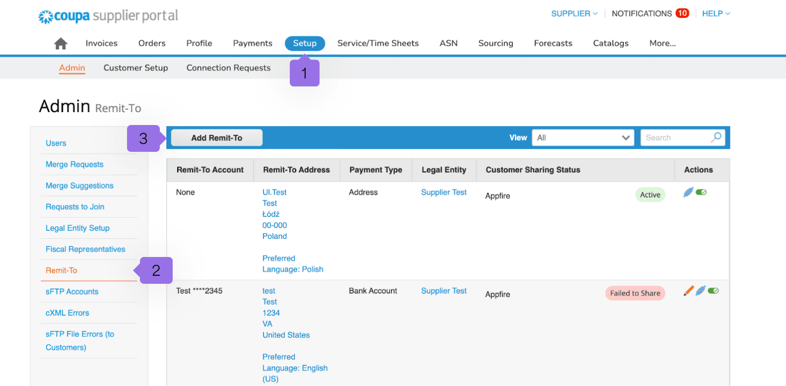 Screenshot of Appfire billing page showing pricing options and payment method setup