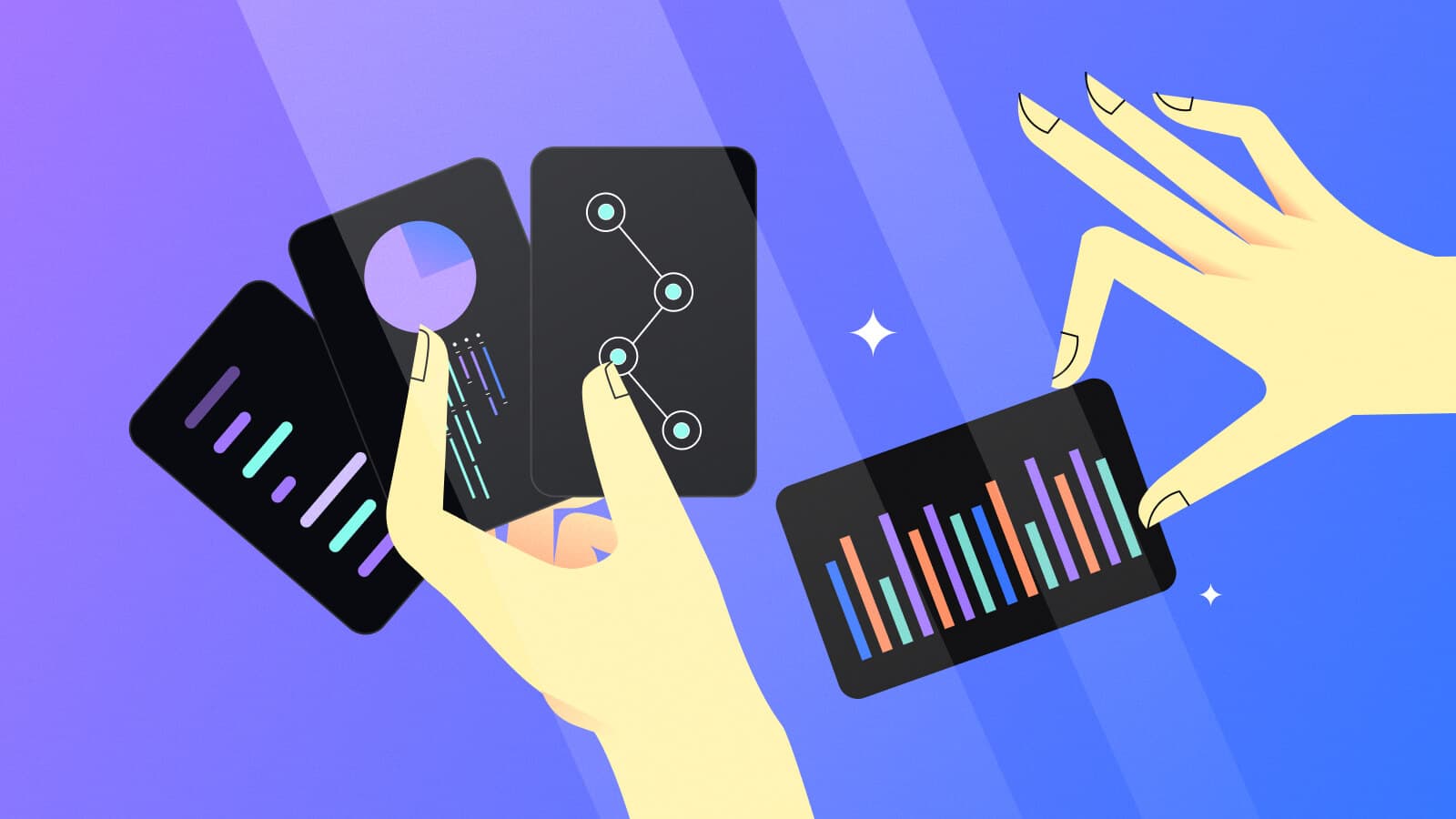 a software team collaborating to perform quality assurance checks.